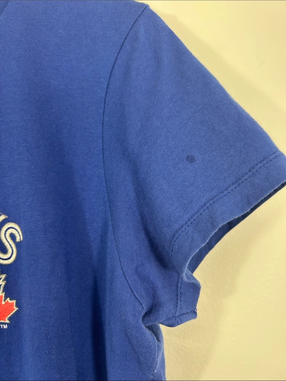 Toronto Blue Jays Royal Blue Short Sleeve Tee Baseball Summer Fan Ball Sport - Picture 5 of 7